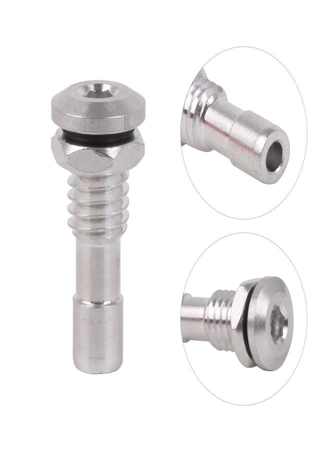 Walmine Aluminium Alloy Silver RC Boat M6 Water Nipple Water Outlet Nozzle for Motor Cooling Pack of 2 - Image 3
